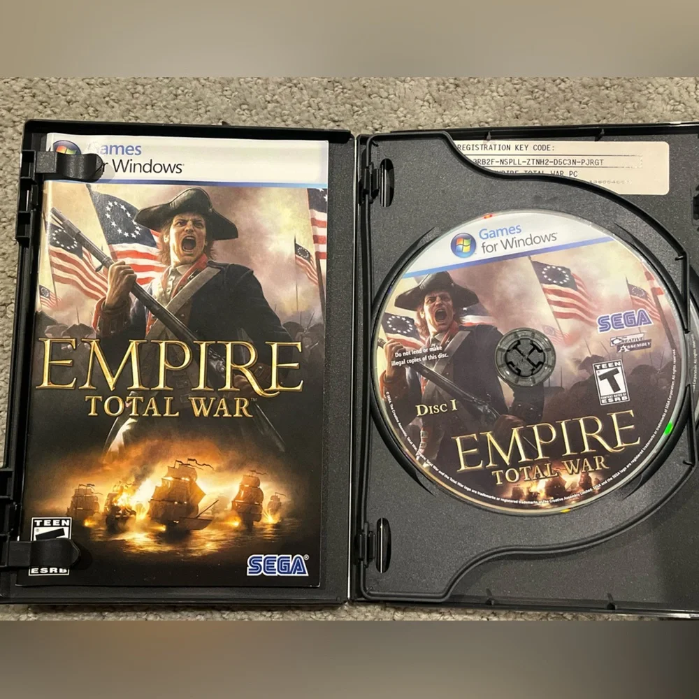 2 for $20 Sale!! Empire Total War PC Game